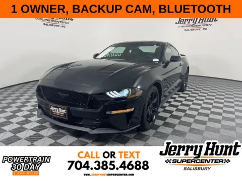 Black 2018 Ford Mustang GT Premium for sale in Salisbury, NC