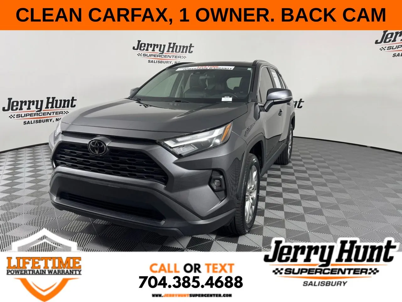Gray 2022 Toyota RAV4 XLE Premium for sale in Salisbury, NC