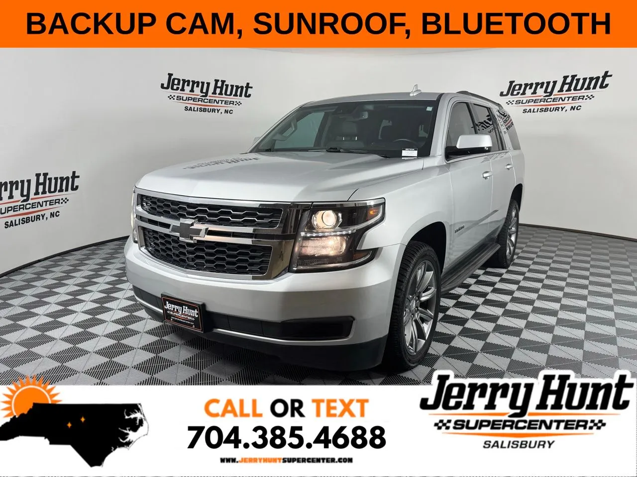Silver 2019 Chevrolet Tahoe LT for sale in Salisbury, NC