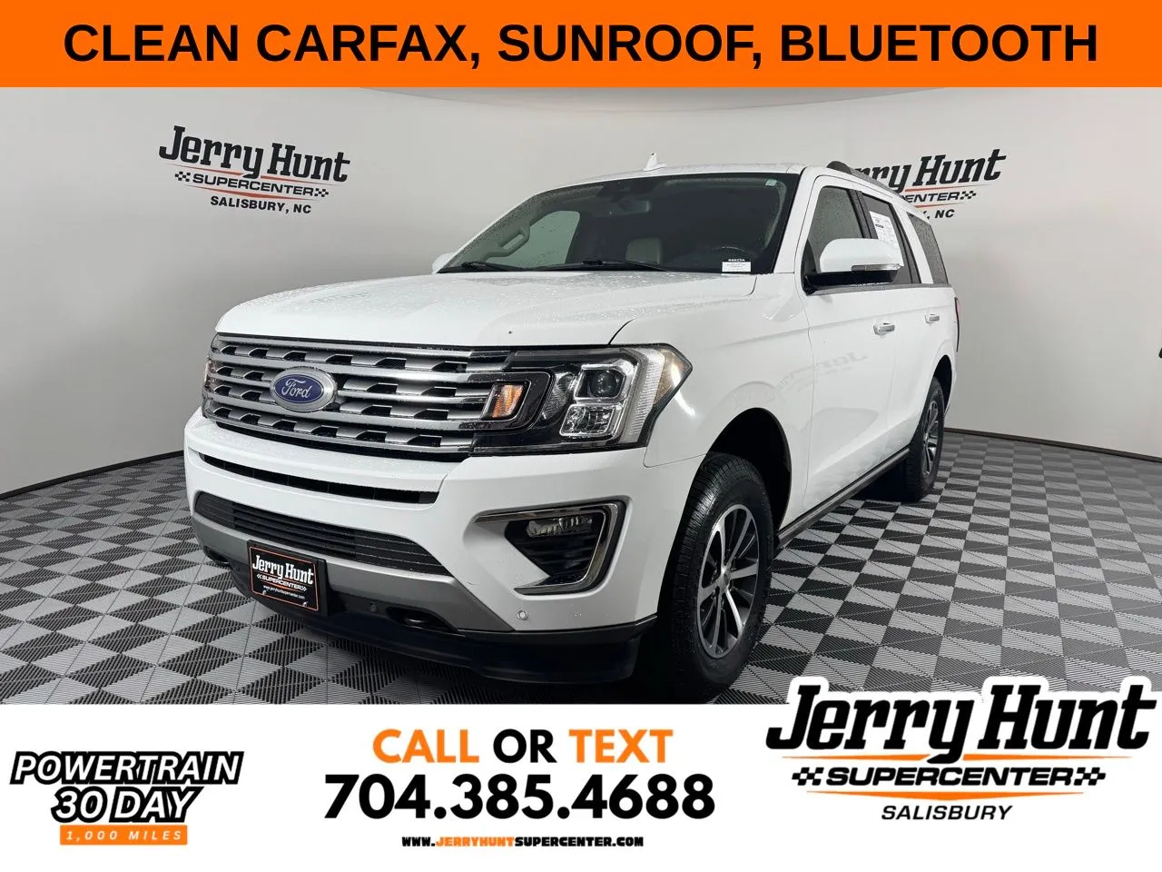 White 2021 Ford Expedition Limited for sale in Salisbury, NC