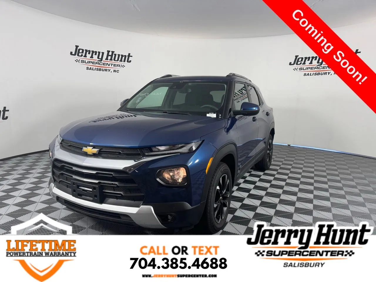 Blue 2021 Chevrolet TrailBlazer LT for sale in Salisbury, NC