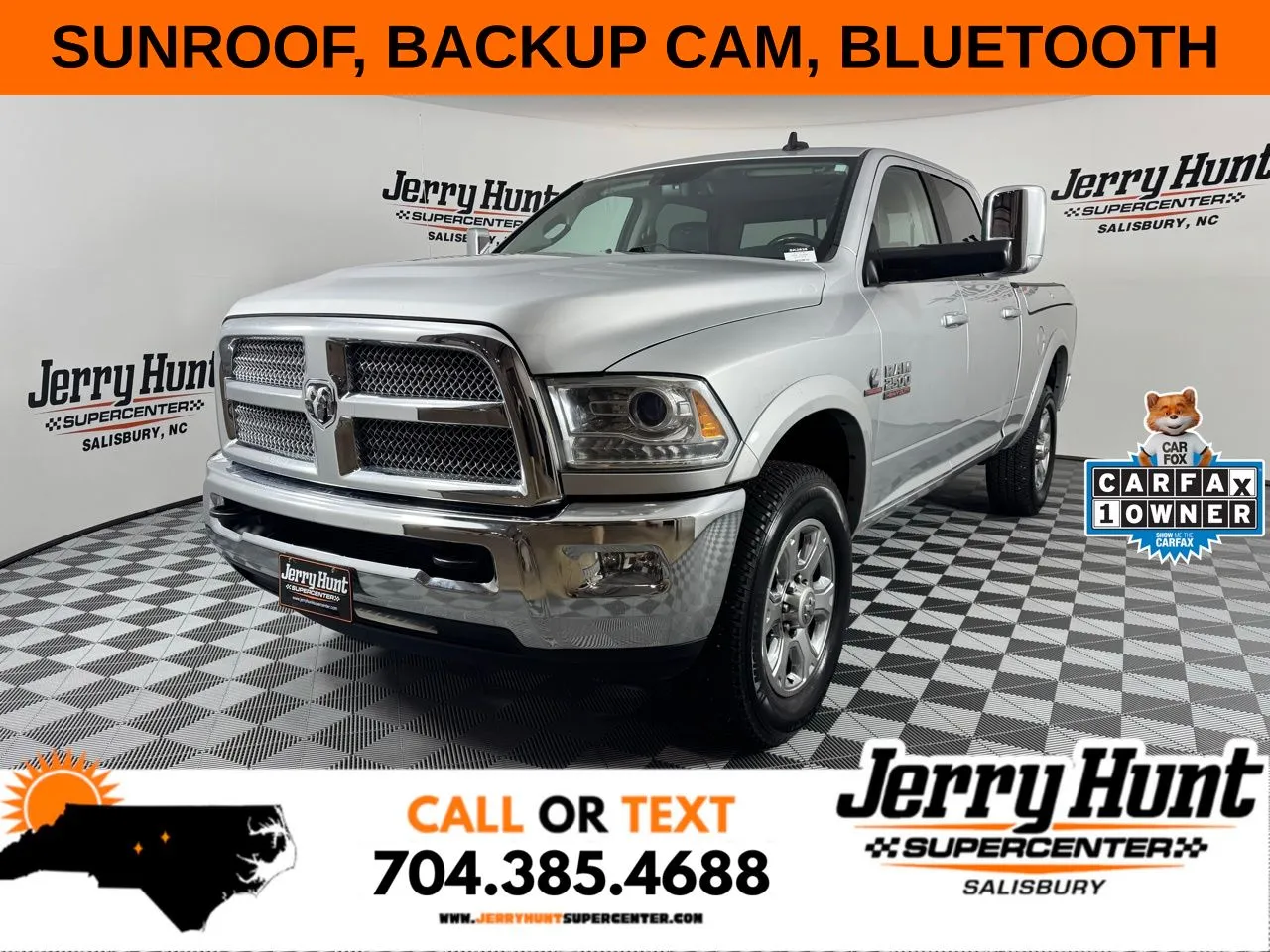 Silver 2014 Ram 2500 Laramie Longhorn for sale in Salisbury, NC
