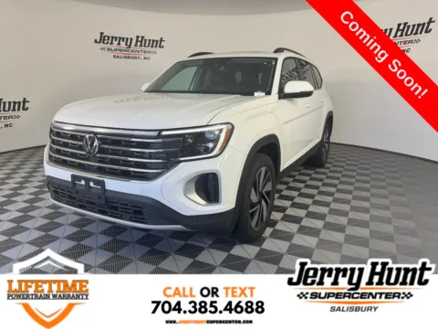 White 2024 Volkswagen Atlas 2.0T SE w/Technology for sale in Salisbury, NC