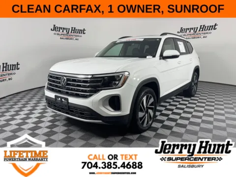 White 2024 Volkswagen Atlas 2.0T SE w/Technology for sale in Salisbury, NC