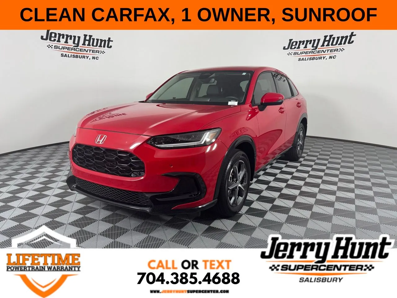 Red 2024 Honda HR-V EX-L for sale in Salisbury, NC