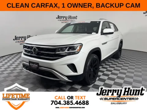 Black 2021 Volkswagen Atlas Cross Sport 2.0T SE w/Technology for sale in Salisbury, NC