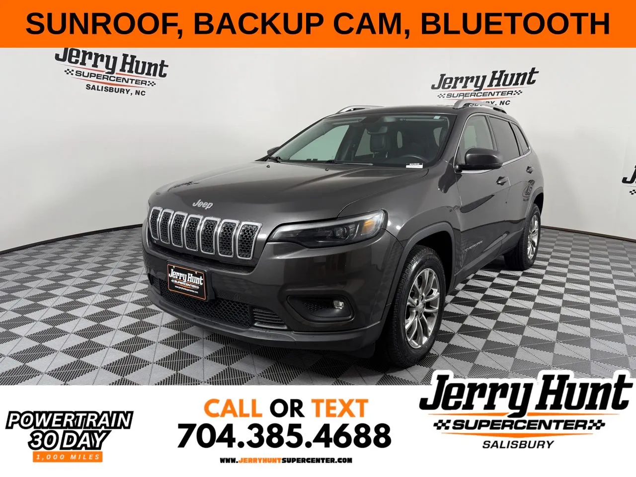 Gray 2019 Jeep Cherokee Latitude Plus for sale in Salisbury, NC