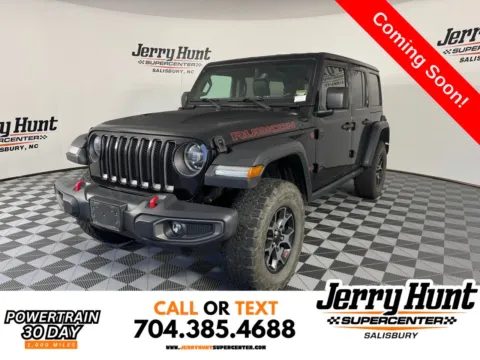 Black 2018 Jeep Wrangler Unlimited Rubicon for sale in Salisbury, NC