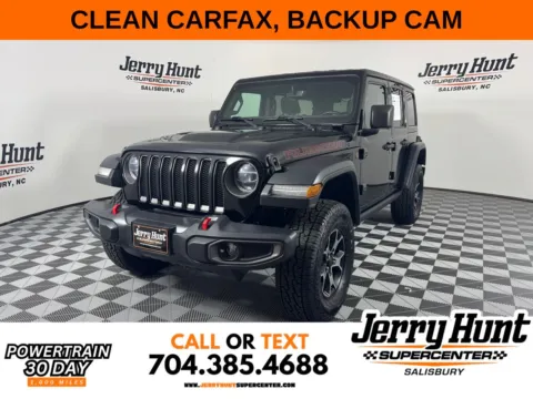 Black 2018 Jeep Wrangler Unlimited Rubicon for sale in Salisbury, NC