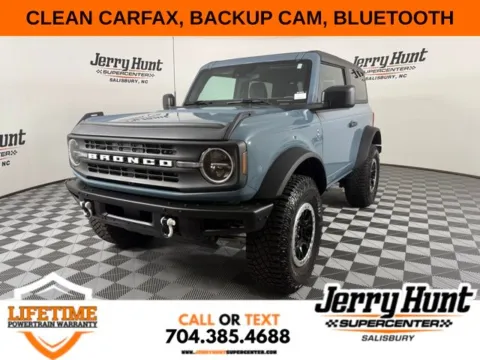 Blue 2022 Ford Bronco Black Diamond for sale in Salisbury, NC