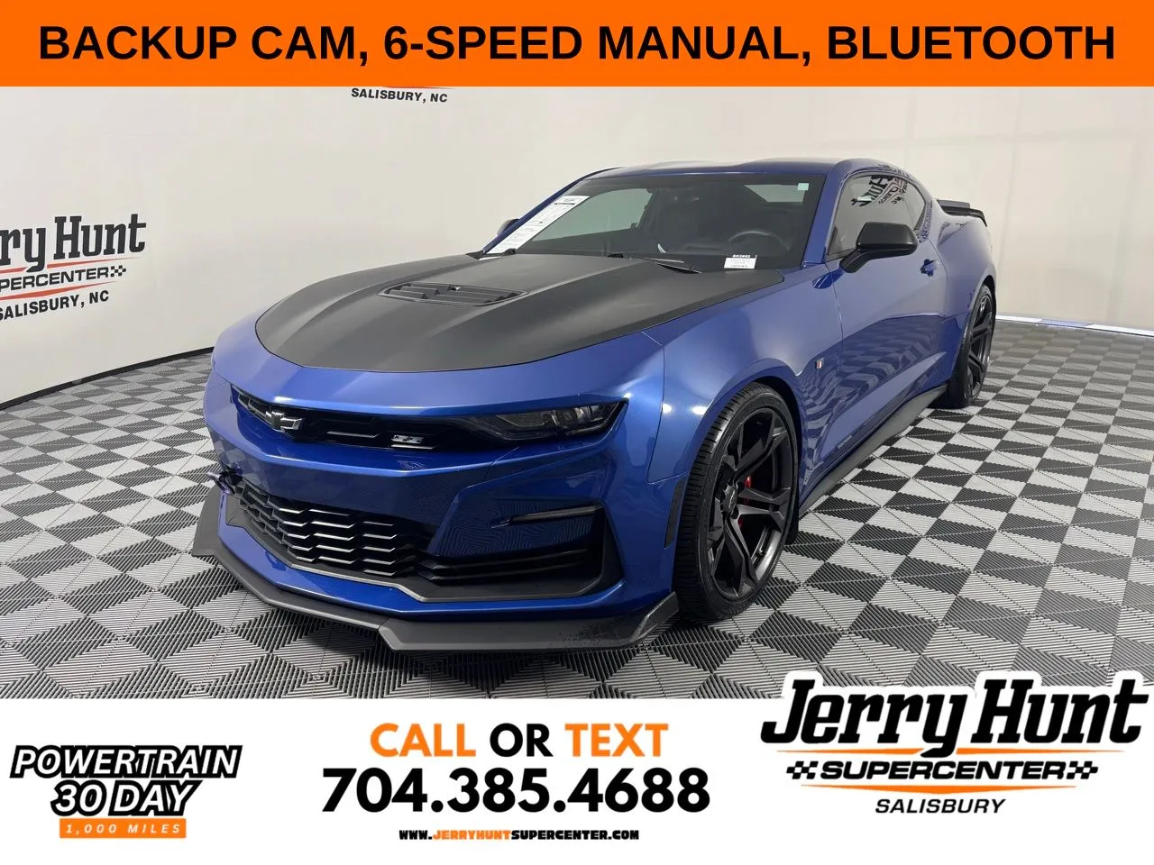 Blue 2020 Chevrolet Camaro 1SS 1LE Track Performance Package for sale in Salisbury, NC