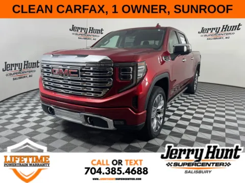 Red 2022 GMC Sierra 1500 Denali for sale in Salisbury, NC