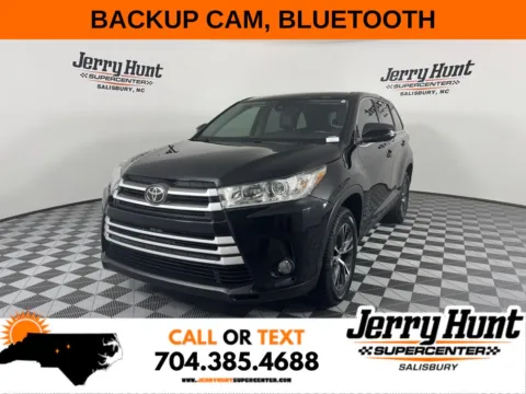 Black 2019 Toyota Highlander LE Plus for sale in Salisbury, NC