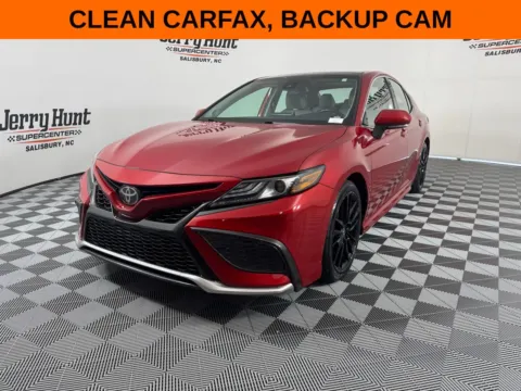 Red 2022 Toyota Camry XSE for sale in Salisbury, NC