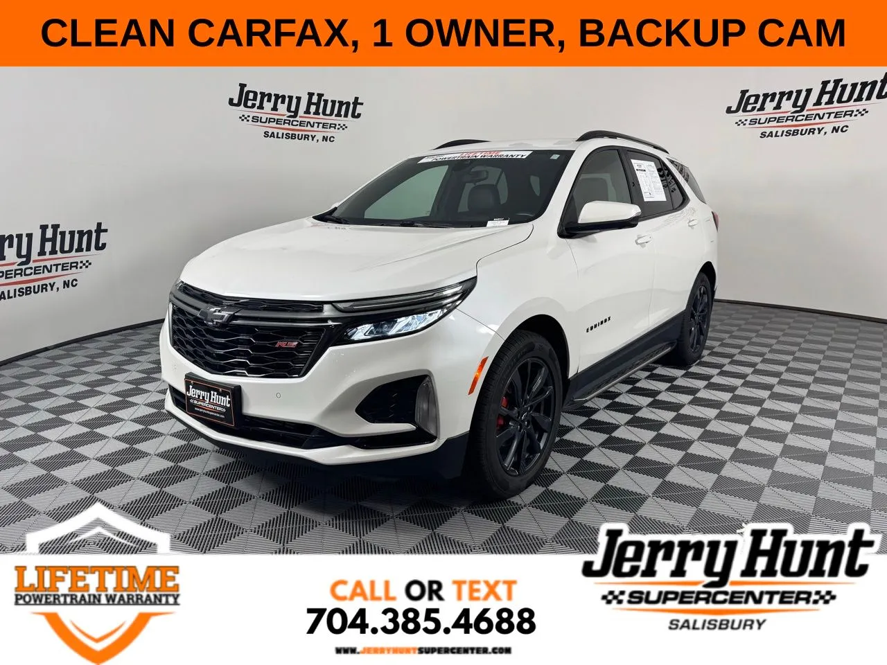 White 2022 Chevrolet Equinox RS for sale in Salisbury, NC