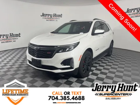 White 2022 Chevrolet Equinox RS for sale in Salisbury, NC