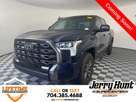 Blue 2022 Toyota Tundra Platinum for sale in Salisbury, NC