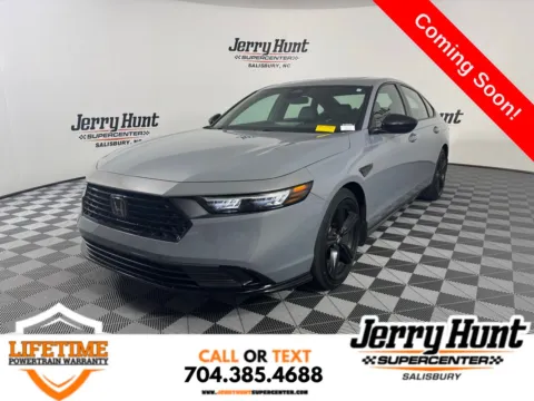 Gray 2023 Honda Accord Hybrid Sport-L for sale in Salisbury, NC