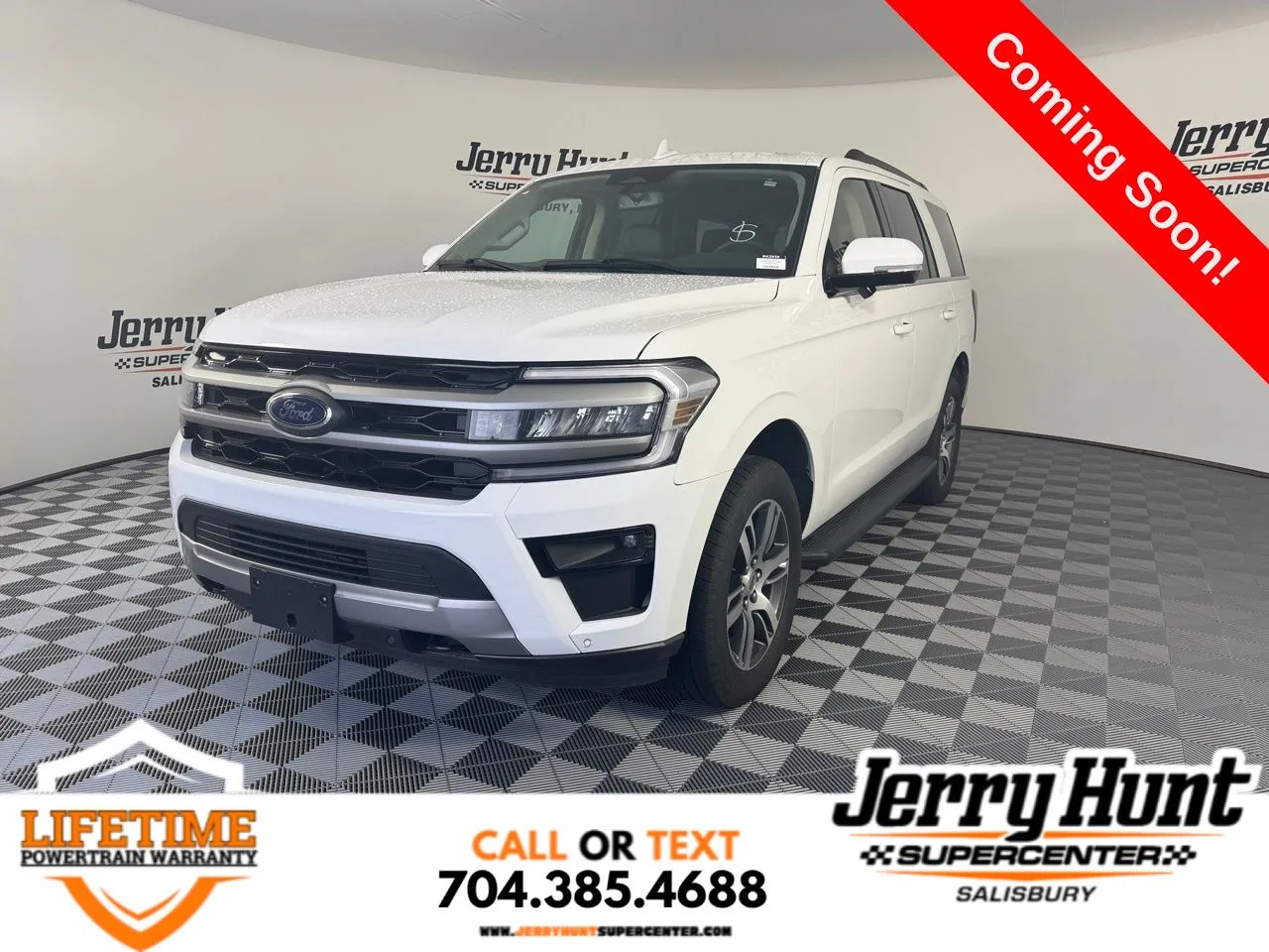 White 2024 Ford Expedition XLT for sale in Salisbury, NC