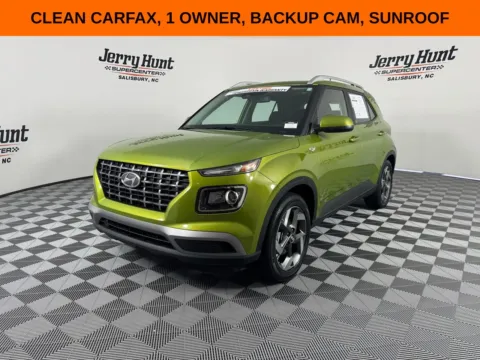 Green 2024 Hyundai Venue SEL for sale in Salisbury, NC