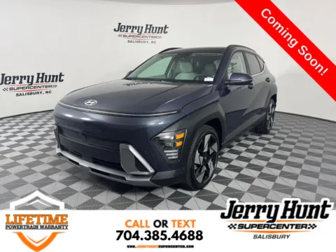 Blue 2024 Hyundai Kona Limited for sale in Salisbury, NC