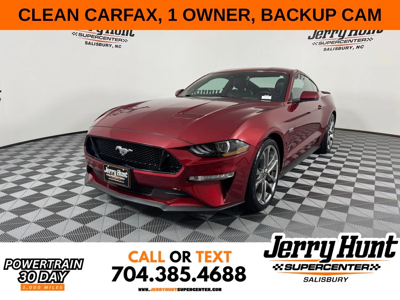 Red 2019 Ford Mustang GT Premium for sale in Salisbury, NC