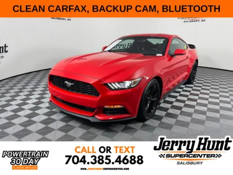 Red 2017 Ford Mustang V6 for sale in Salisbury, NC