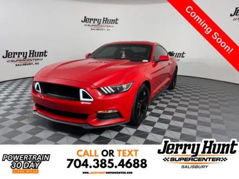 Red 2017 Ford Mustang V6 for sale in Salisbury, NC