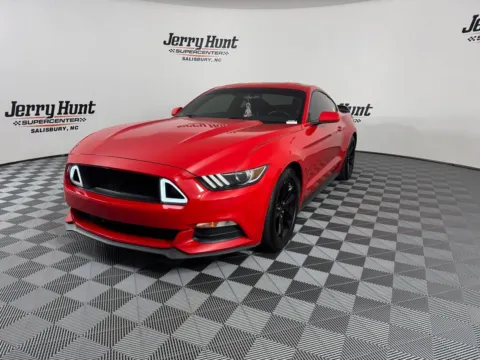 Red 2017 Ford Mustang V6 for sale in Salisbury, NC