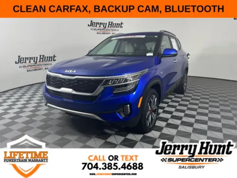 Blue 2023 Kia Seltos SX for sale in Salisbury, NC