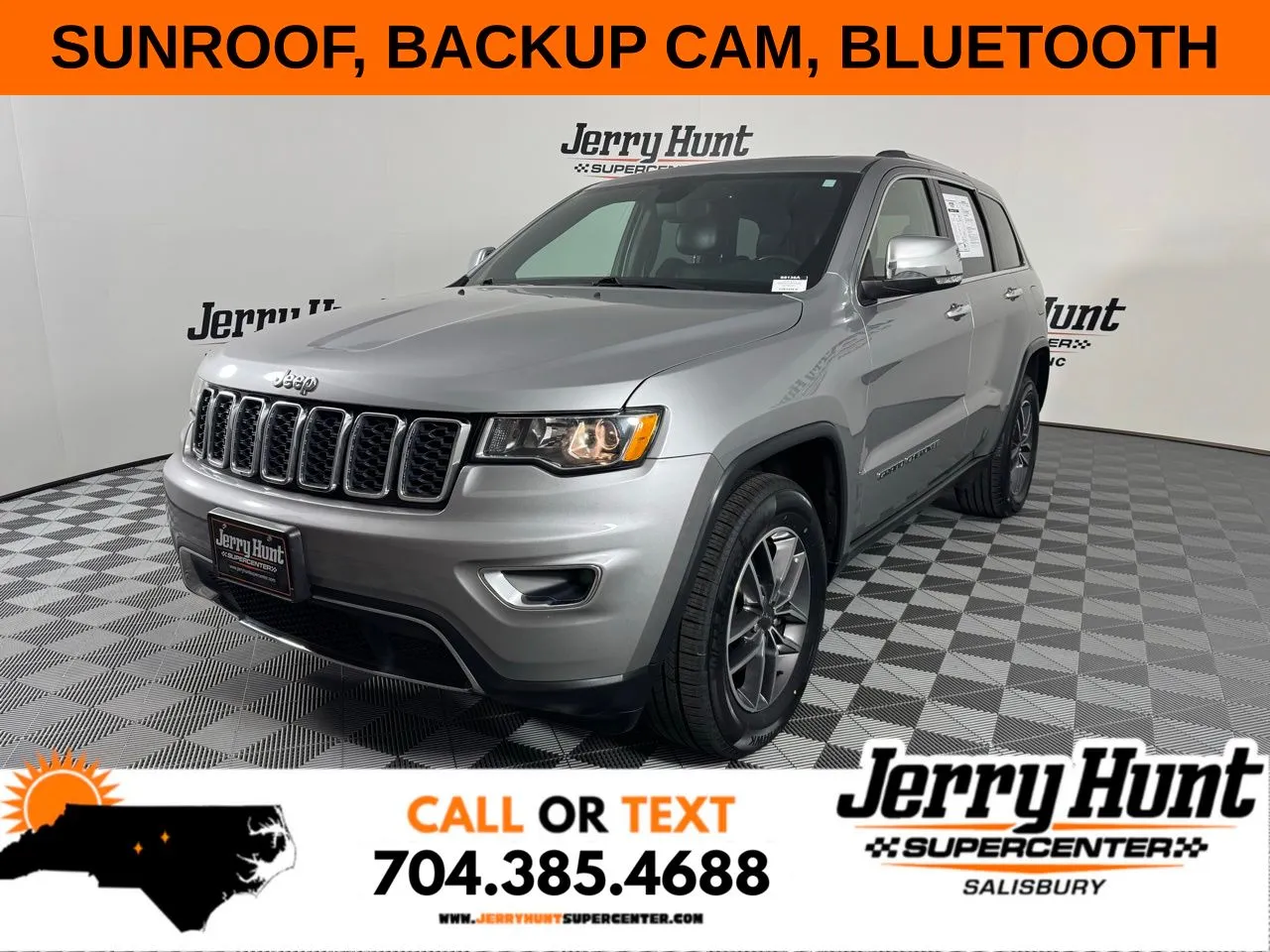 Silver 2020 Jeep Grand Cherokee Limited for sale in Salisbury, NC