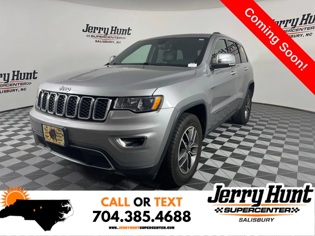 Silver 2020 Jeep Grand Cherokee Limited for sale in Salisbury, NC