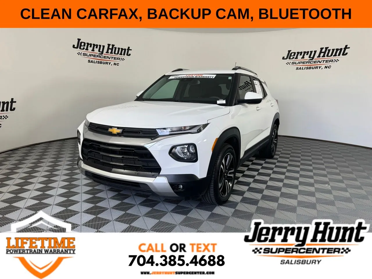White 2023 Chevrolet TrailBlazer LT for sale in Salisbury, NC