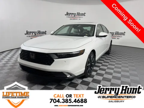White 2024 Honda Accord Hybrid Touring for sale in Salisbury, NC