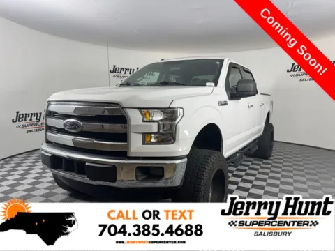 White 2017 Ford F-150 XLT for sale in Salisbury, NC
