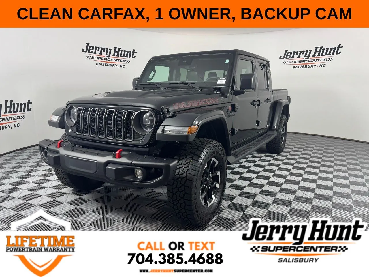 Black 2024 Jeep Gladiator Rubicon for sale in Salisbury, NC