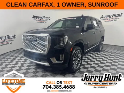 Black 2021 GMC Yukon Denali for sale in Salisbury, NC