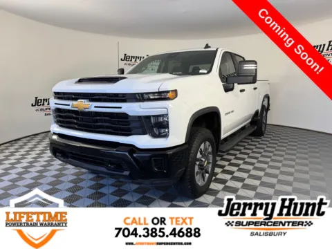 White 2024 Chevrolet Silverado 2500HD Custom for sale in Salisbury, NC
