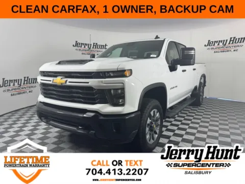 White 2024 Chevrolet Silverado 2500HD Custom for sale in Salisbury, NC