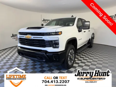 White 2024 Chevrolet Silverado 2500HD Custom for sale in Salisbury, NC
