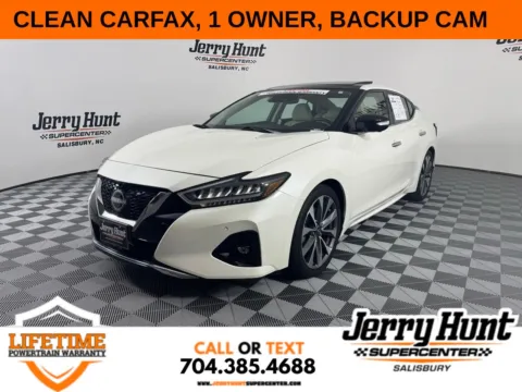 White 2023 Nissan Maxima Platinum for sale in Salisbury, NC