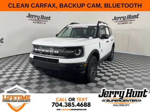 White 2024 Ford Bronco Sport Big Bend for sale in Salisbury, NC