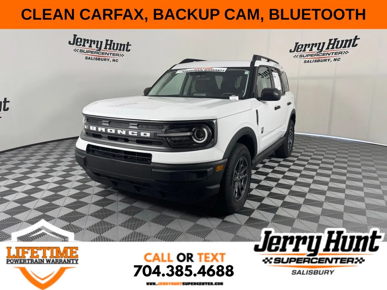 White 2024 Ford Bronco Sport Big Bend for sale in Salisbury, NC