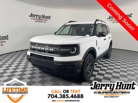 White 2024 Ford Bronco Sport Big Bend for sale in Salisbury, NC
