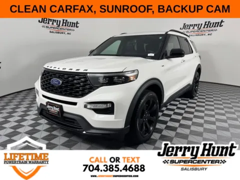 White 2023 Ford Explorer ST-Line for sale in Salisbury, NC