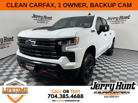 White 2024 Chevrolet Silverado 1500 LT Trail Boss for sale in Salisbury, NC