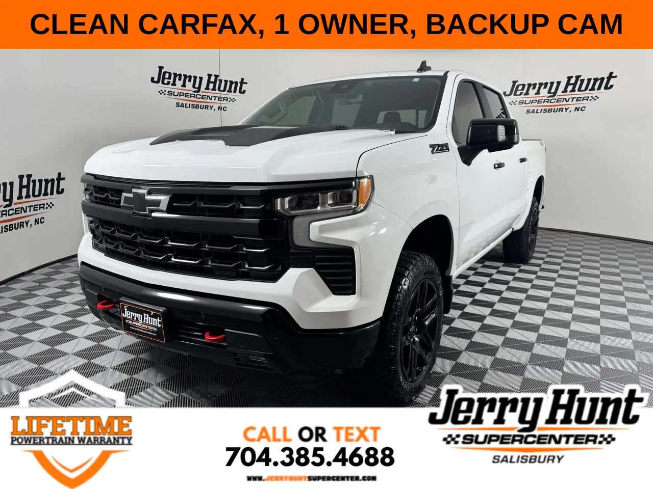 White 2024 Chevrolet Silverado 1500 LT Trail Boss for sale in Salisbury, NC