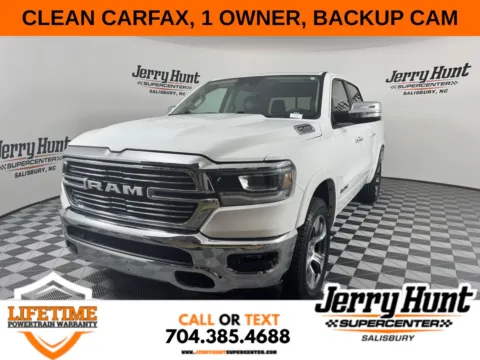 White 2022 Ram 1500 Laramie for sale in Salisbury, NC