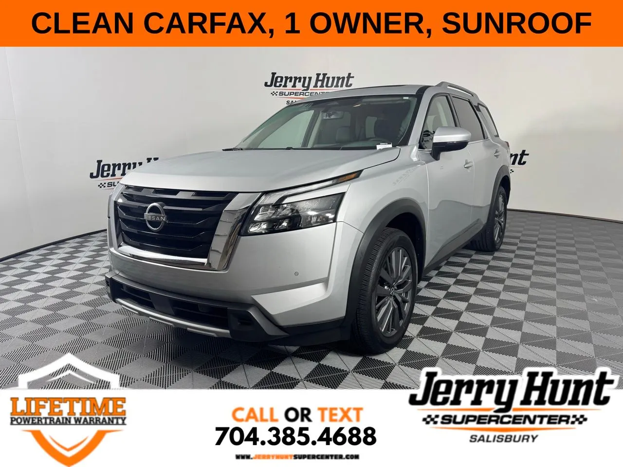 Silver 2025 Nissan Pathfinder SL for sale in Salisbury, NC