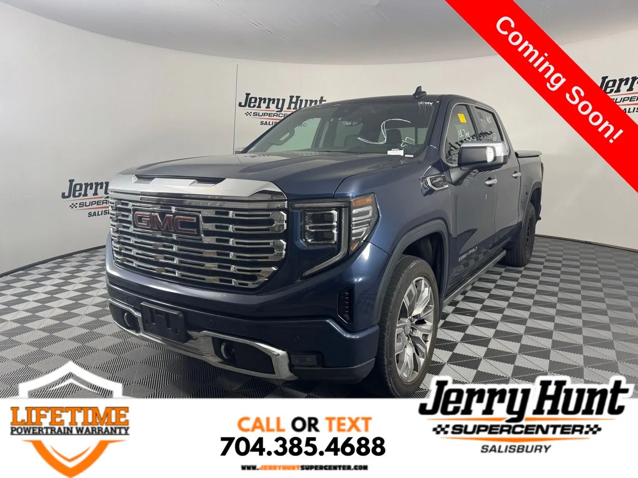 Blue 2023 GMC Sierra 1500 Denali for sale in Salisbury, NC